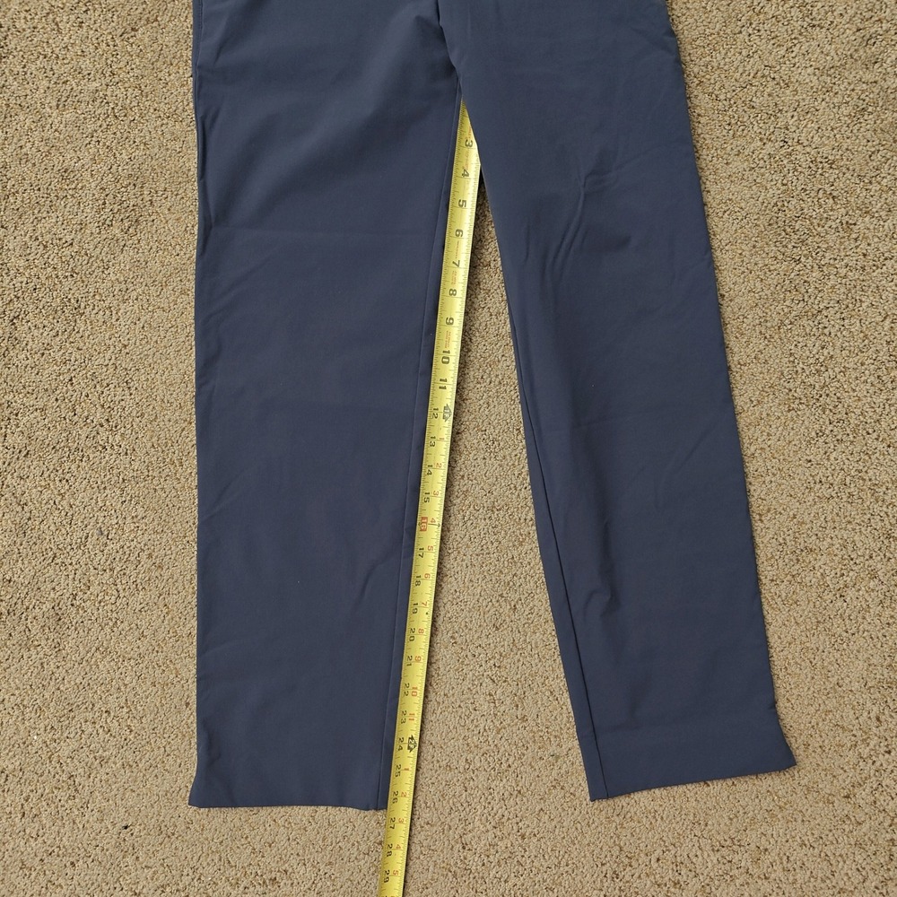 KJUS Women Collagen Straight Pants Navy Blue Slim‎ Fit Golf Trousers Size XS - Picture 10 of 14